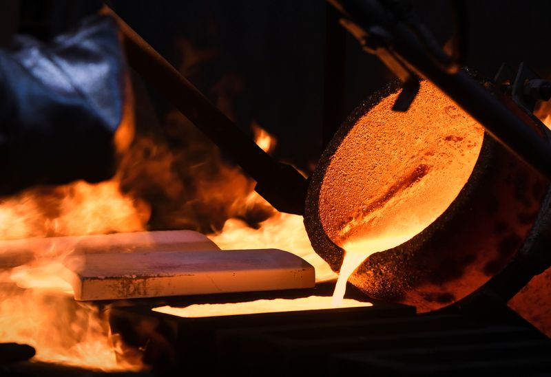 Gold, palladium regain ground after sliding to near 1-month lows