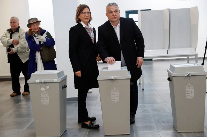 Hungarians vote on Orban's 12-year rule in tight ballot overshadowed by Ukraine war