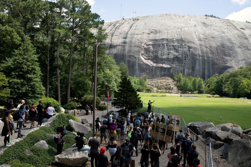 In Georgia, protests planned at salute to U.S. South's pro-slavery past