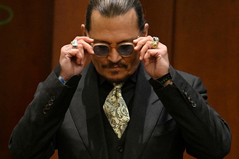 Johnny Depp calls Amber Heard allegations 'heinous,' says he never struck her