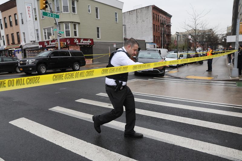 Multiple people shot in New York City subway station, trains halted - local media