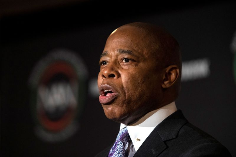 NYC mayor Adams tests positive for COVID, only symptom is 'raspy voice' - spokesperson
