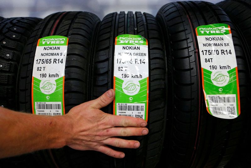 Nokian Tyres says it is preventing use of Russian factory for war