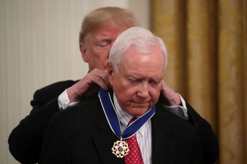 Orrin Hatch, the genteel Republican senator, is dead at 88