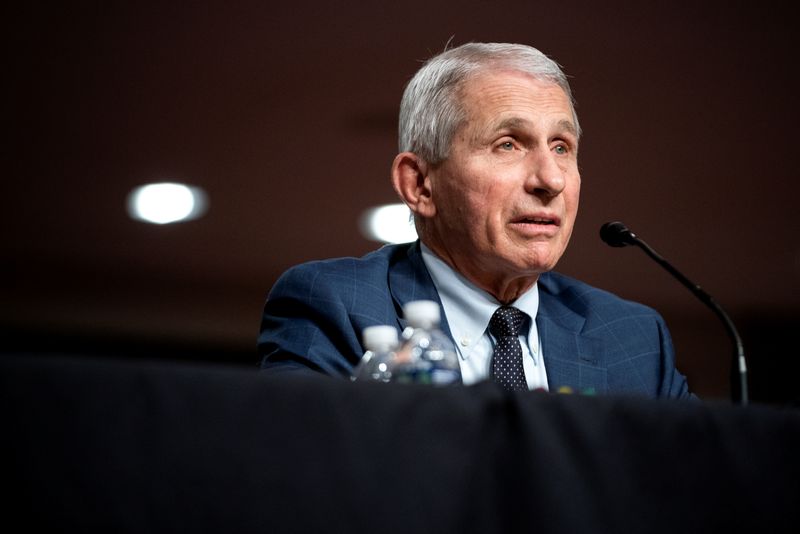 Pandemic not over, U.S. unlikely to eliminate COVID-19 - Fauci