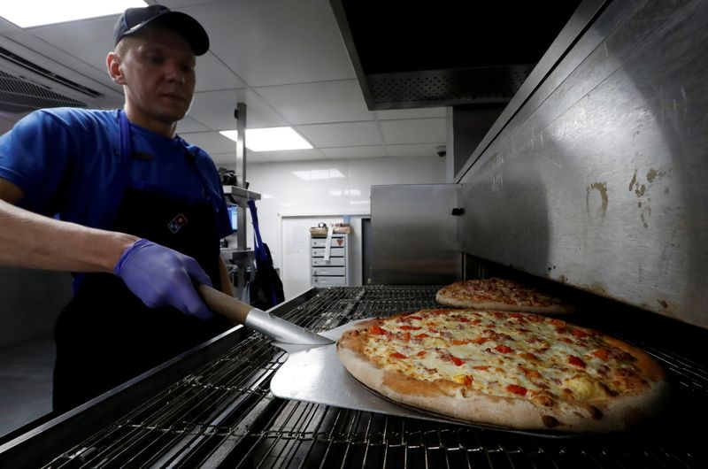 Pizza company DP Eurasia to stay in Russia, cannot give 2022 outlook