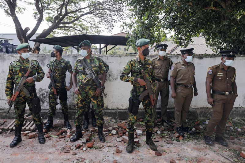 Security tight in Sri Lanka's capital after state of emergency declared