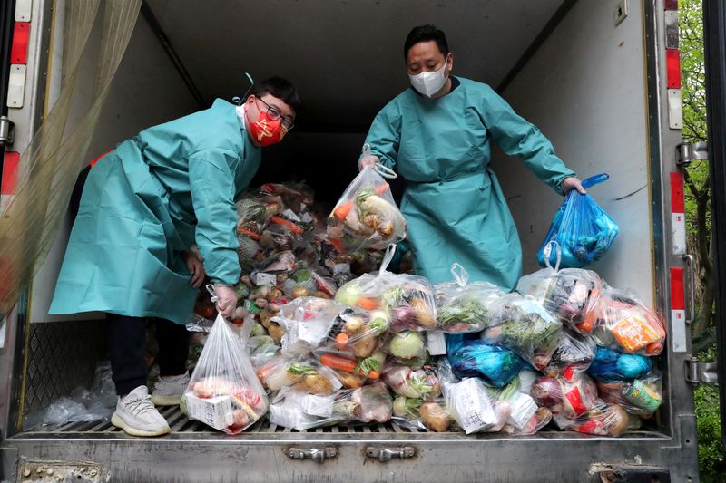 Shanghai vows to improve food deliveries as discontent grows over COVID curbs