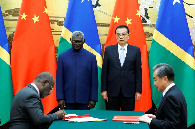 Solomon Islands PM says security pact with China won't undermine regional peace