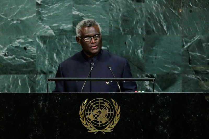 Solomon Islands says won't allow Chinese military base and knows 'ramification'