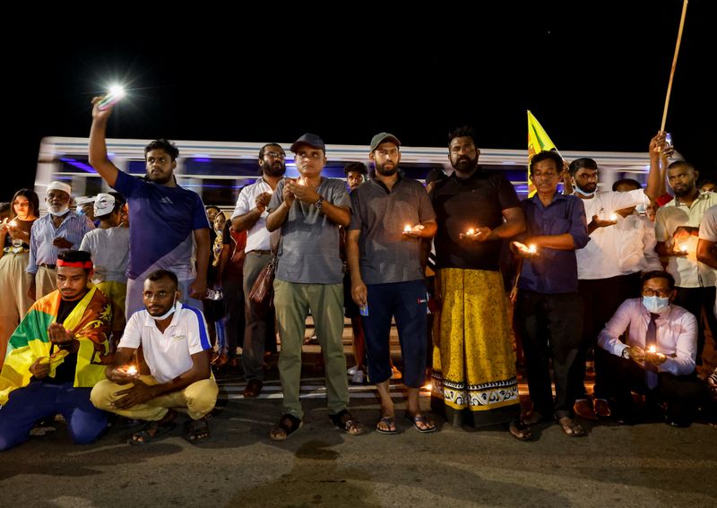 Sri Lanka PM expects police to investigate after anti-government protests turn deadly