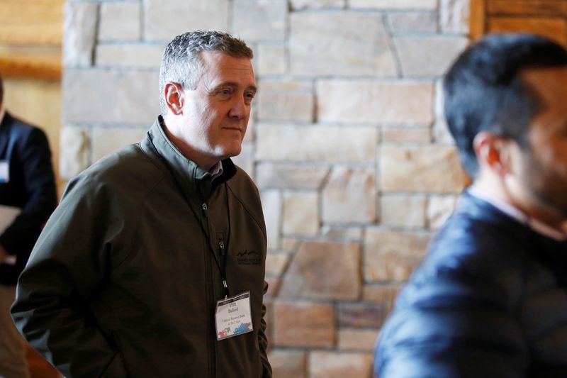 St. Louis Fed's Bullard says Fed still seems 