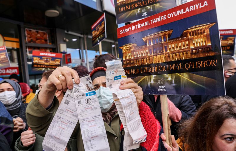 Turkey's inflation jumps to 20-year high as energy prices surge