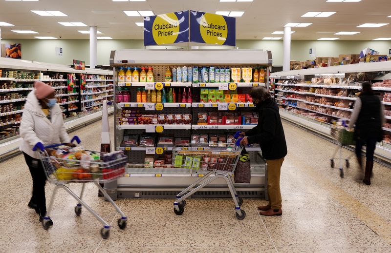 UK shoppers turn to own-label food as inflation bites, research shows
