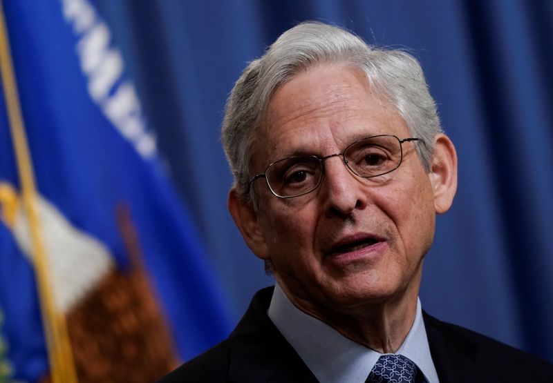 U.S. Attorney General Garland tests positive for COVID