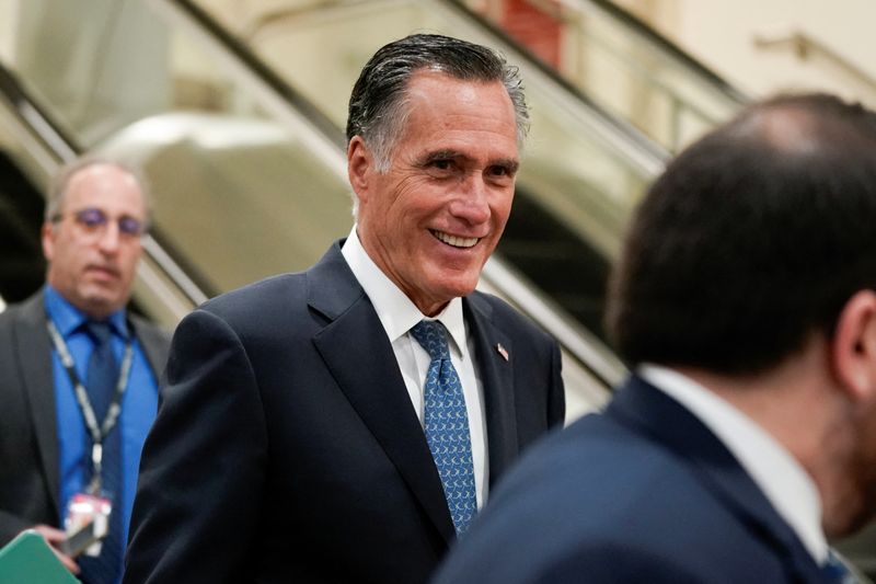 U.S. Senator Romney announces deal on $10 billion in COVID funding