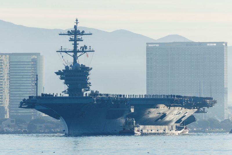U.S. aircraft carrier deploys off Korean peninsula amid tensions with North - official