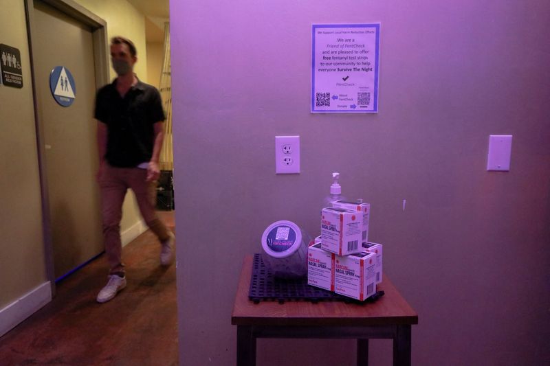 ‘We’re done with dead kids’: U.S. bars are handing out free fentanyl tests