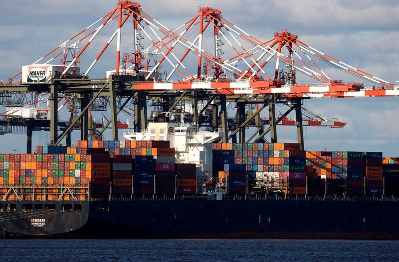 U.S. goods trade deficit widens sharply in March
