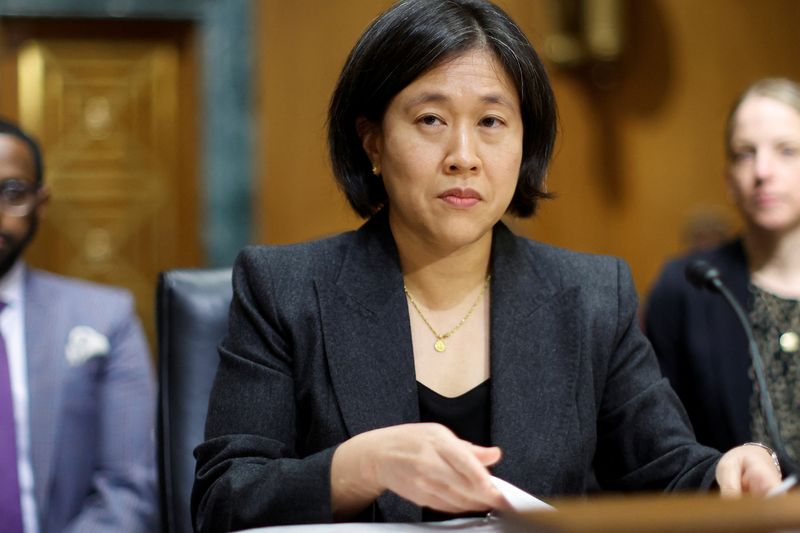 U.S. trade representative Tai to travel to Britain for continued talks