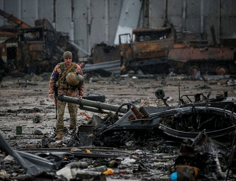 Ukraine accuses Russia of war crimes after bodies found bound, shot