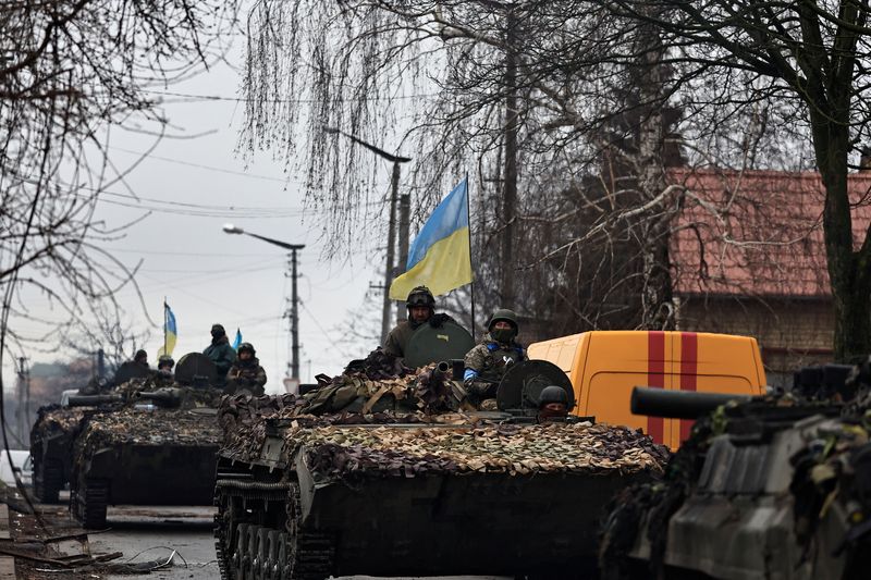 Ukrainian mayor shows dead bodies in liberated city of Bucha