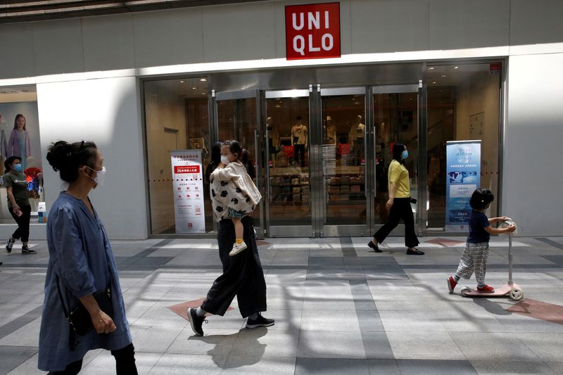 Uniqlo operator Fast Retailing's H1 profit rose 18% despite China slowdown