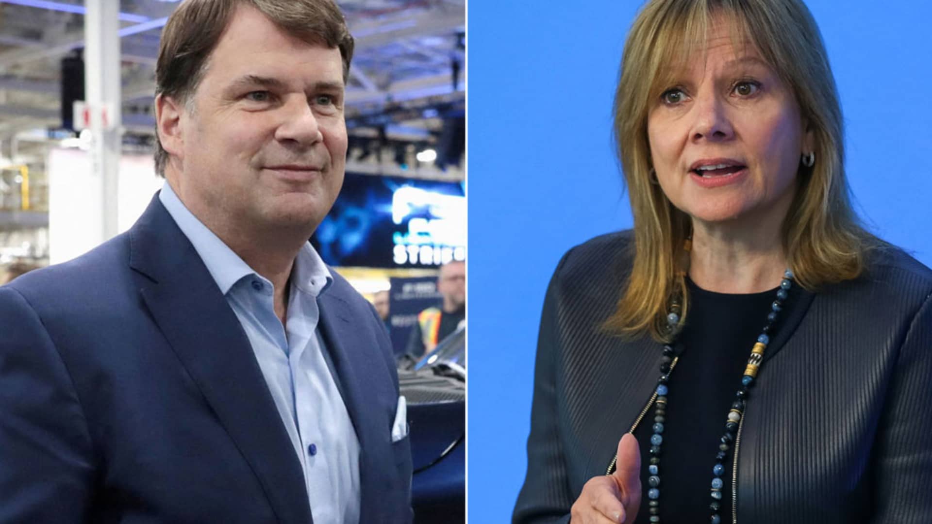 Detroit rivalry remains even as GM, Ford and Stellantis take on Tesla