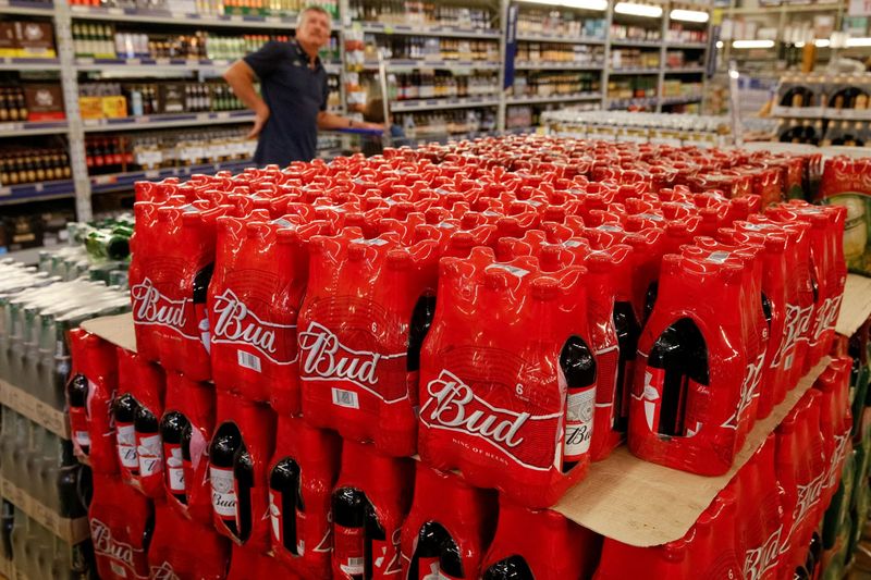 AB InBev beats expectations with more beer, higher prices