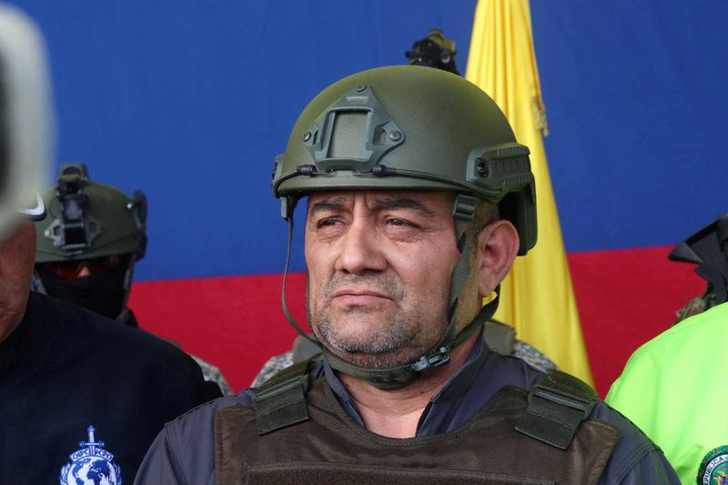 Accused Colombian drug trafficker Otoniel to appear in U.S. court