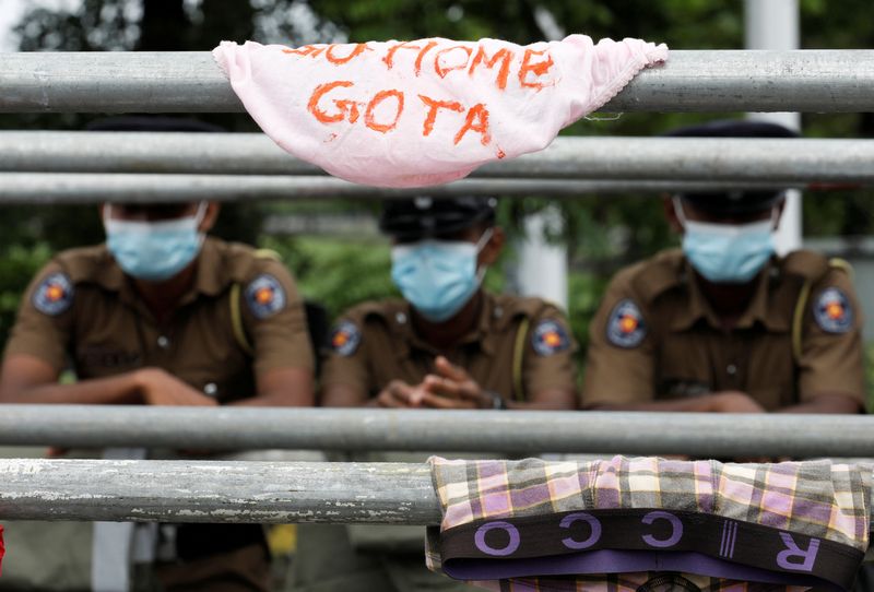 Anti-government protest strike in Sri Lanka shuts schools, businesses
