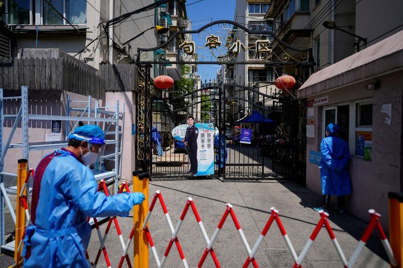 At mercy of zealous residential committees, Shanghai's locked-down vent frustration