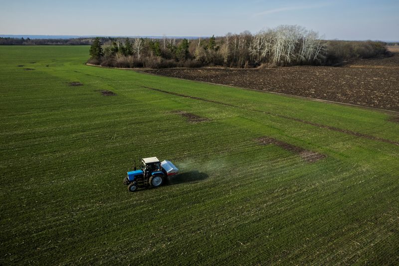 Bayer says Ukraine farmers progress with planting despite war
