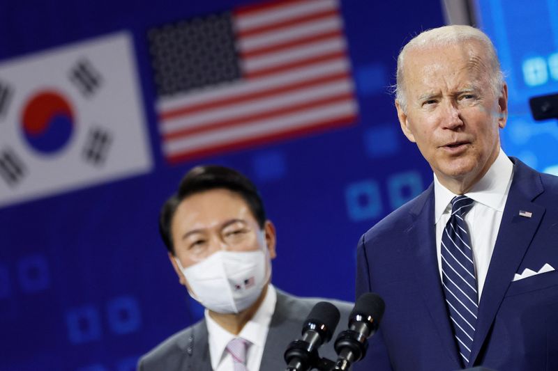 Biden and S.Korea's Yoon set to discuss nuclear cooperation, N.Korea