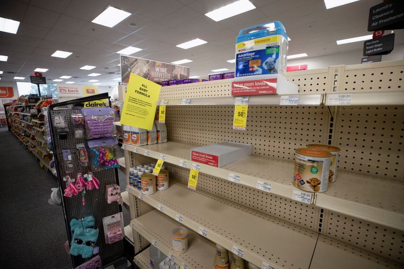 Biden invokes Defense Production Act to increase infant formula supply