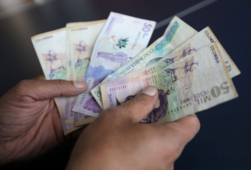 Colombia swapped $641 million in local public debt last month
