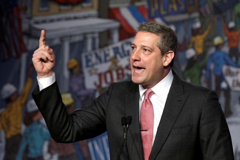 Congressman Tim Ryan wins Democratic nomination for Ohio U.S. Senate race