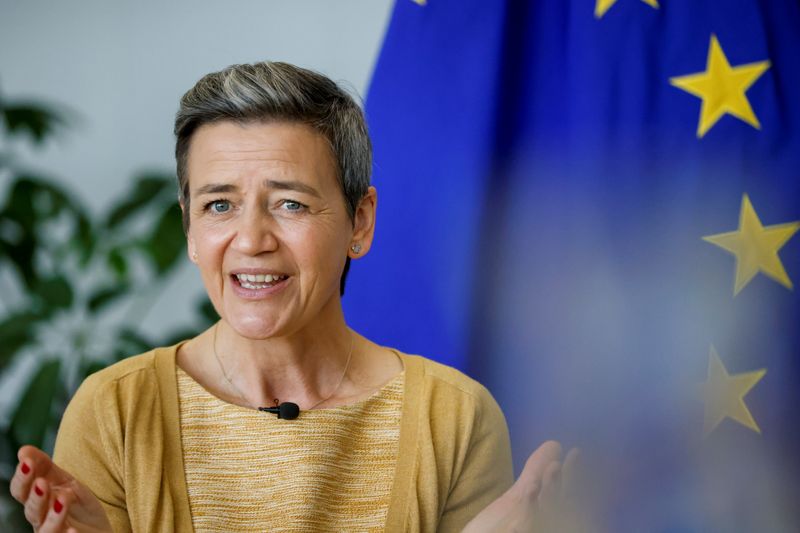 EU antitrust chief calls for global approach towards tech giants
