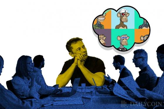 Elon Musk Picks Bored Apes for His Twitter Profile