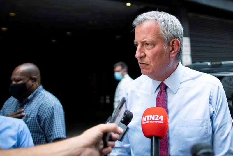 Former NYC Mayor de Blasio runs for Congress in new New York district
