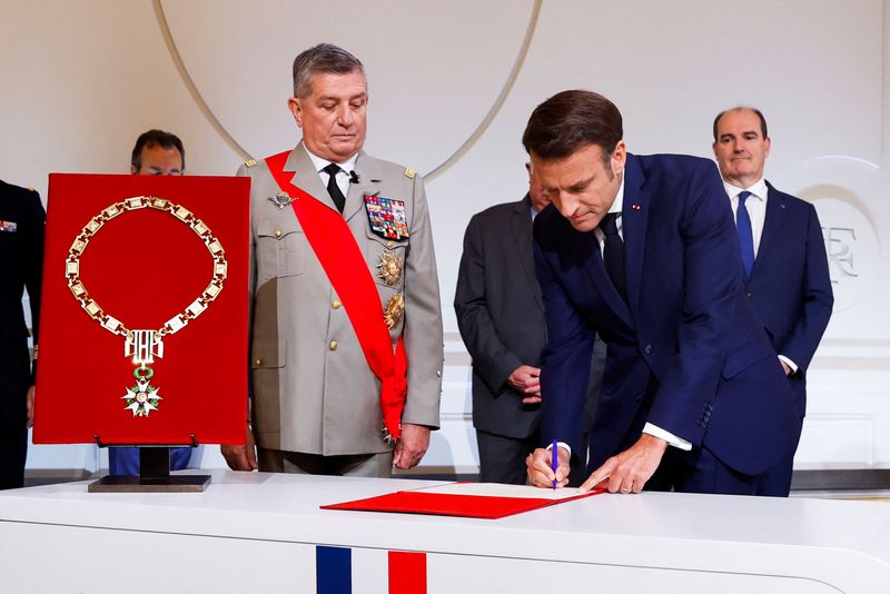 France's Macron sworn in for second term as president