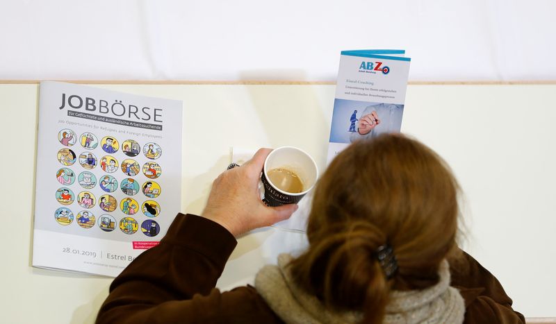 German unemployment sinks in April as pandemic measures ease