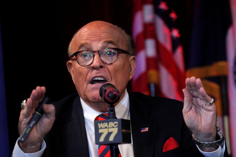 Giuliani meets with U.S. House Jan. 6 panel, CNN reports