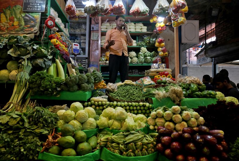 India consumer price inflation hits eight-year high on food, energy costs
