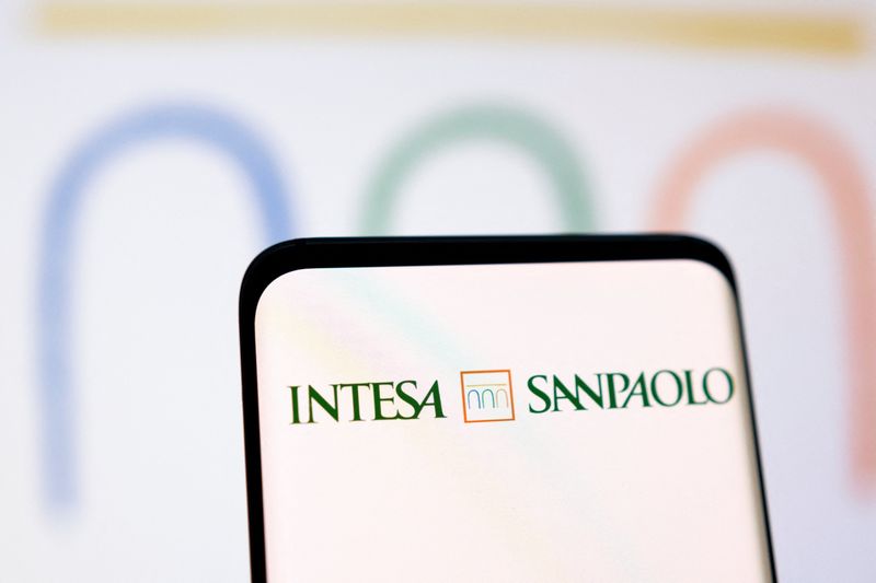 Italy's Intesa cuts 2022 profit goal after Russia hit