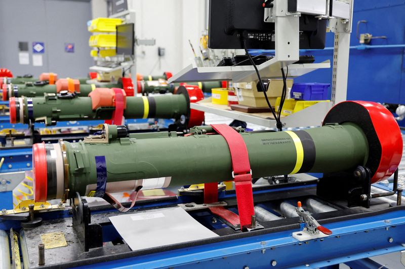 Lockheed Martin CEO says firm is looking to nearly double Javelin missile production -CBS News