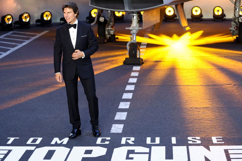 Movie stocks take off as 'Top Gun' sequel hits screens