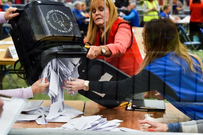 Northern Ireland poised for watershed election result as counting begins