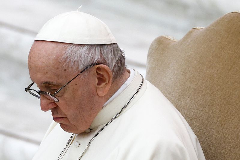 Pope says Ukraine's Mariupol has been 'barbarously bombarded'