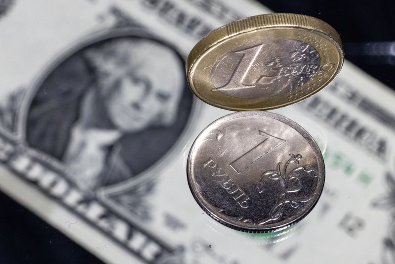 Russian rouble firms to early 2020 levels near 65 vs dollar